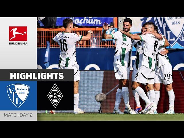 Kleindienst Scores Again! | VfL Bochum 1848 - Borussia M'gladbach 0-2 | MD2 – Bundesliga 2024/25