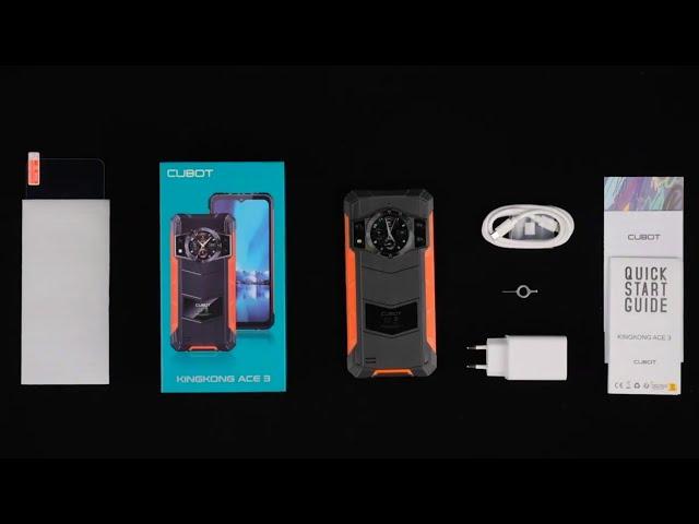 CUBOT KINGKONG ACE 3 Rugged SmartPhone Unboxing 2024