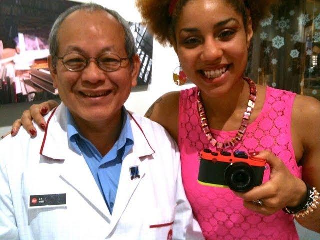 Joy Villa and The Paul Smith Leica X2!
