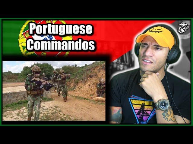 How do Portuguese Commandos train? (Marine reacts)