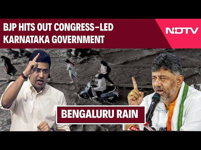 Bengaluru Rain News | What Has Congress Done To Decongest Bengaluru: Tejasvi Surya To NDTV