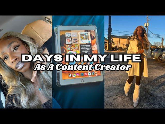 Days In My Life As A Content Creator: UGC, Digital Planning, Family And More!