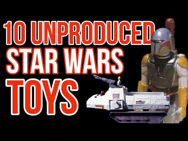 10 Vintage Star Wars Toys We Never Got!