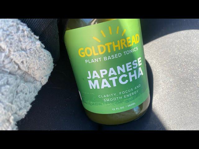 Honest Review Goldthread Japanese Matcha Drink Keto Low Sugar Low Carb Monk Fruit