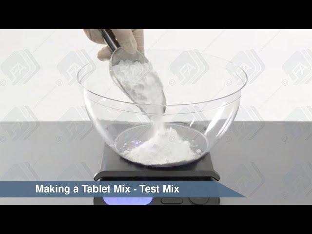 Making a Tablet Pill Mix - Making a Test Mix(How to make pills)