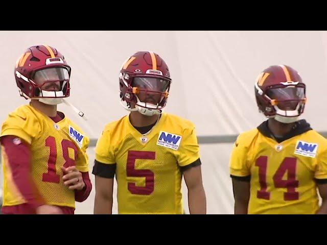 Commanders in Ashburn for OTAs: All Ears with JP Finlay | NBC4 Washington