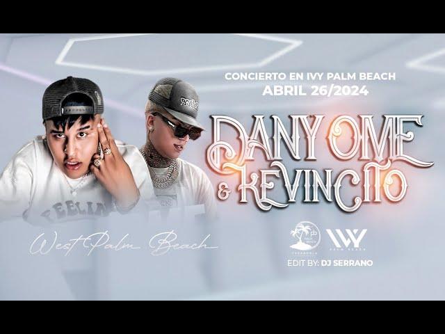 DANY OME Y KEVINCITO CONCIERTO EN WEST PALM BEACH 2024