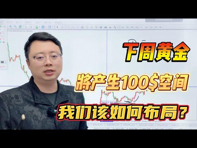 下周黄金讲产生100美金空间，我们应当如何布局？【外汇交易策略】