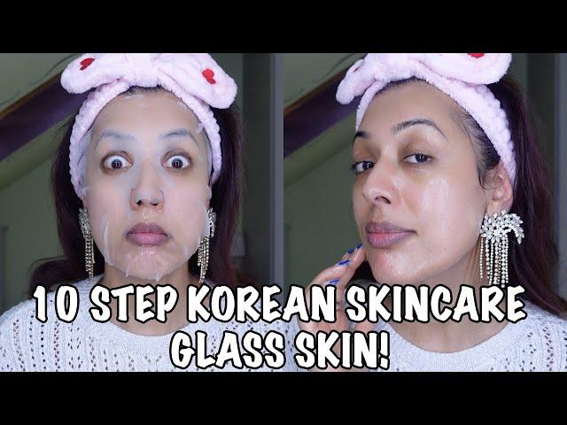 HOW TO: 10 Step Korean Skincare Routine - GLASS SKIN