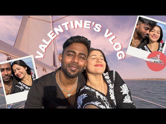 Our Valentine's Week Celebration Vlog | @justinDcruz8 | Sakshi Shrivas