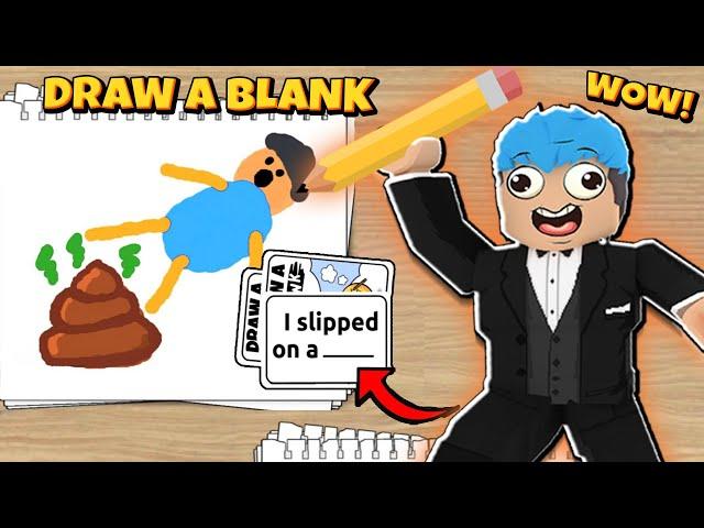 Draw a Blank | Roblox | DRAWING NG KATATAWANAN PERO MAY DAYAAN!