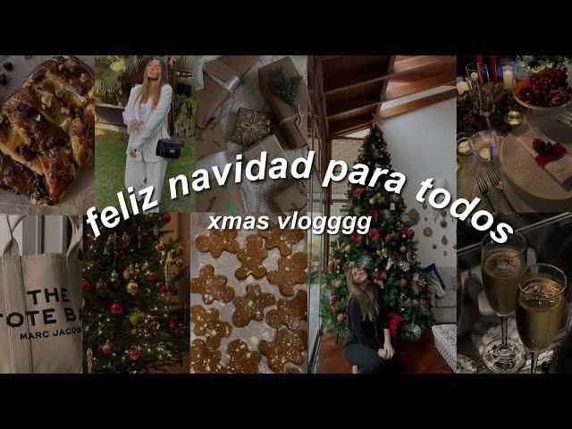 xmas vlog: grwm, family time, gift haul y demás