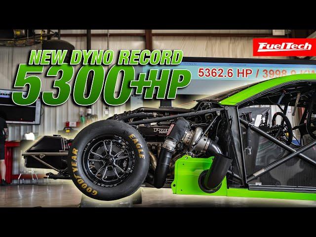 We BROKE our HIGHEST HP DYNO RECORD! Over 5300HP! | Paul Mouhayet