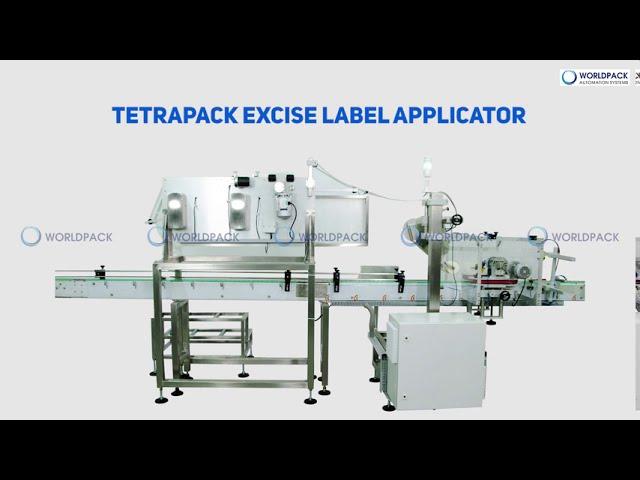 Tetrapack Excise Label Applicator