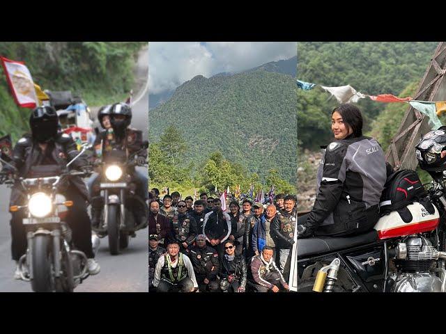 Centennial ride 2023 | YUKSAM TO GANGTOK #sikkim #motovlog #interceptor650 #northeast #femalerider