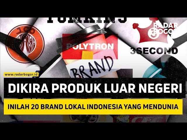 Dikira Produk Luar Negeri Inilah 20 Brand Lokal Indonesia Yang Mendunia