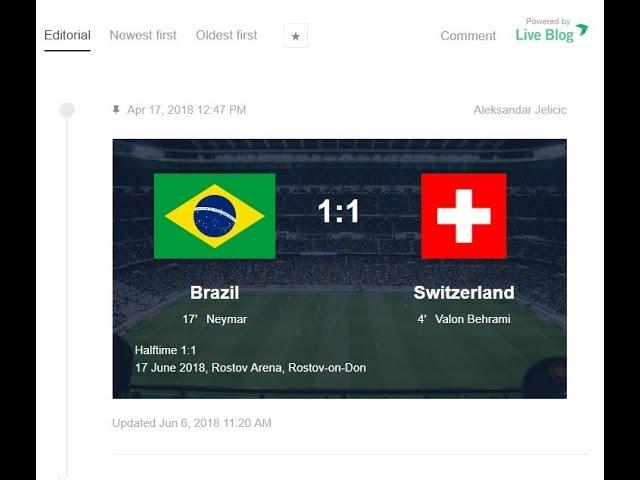 Live Blogging Pro Tips: Using the Scorecard Feature