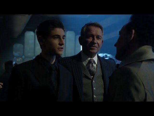 Bruce Wayne Asks Penguin About His New Licence To Commit Crime (Gotham TV Series)