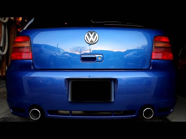 2004 Vw Golf R32  Flapper mod