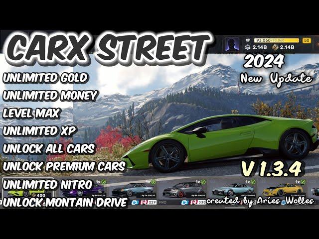 CarX Street MOD APK v1.3.4 Gameplay - Unlimited Money, Unlocked All Cars Anti Ban 2024