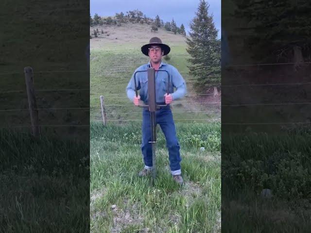 How to pull a Tee Post  - Here is a modification to my tee post pounder Ranch Hacks