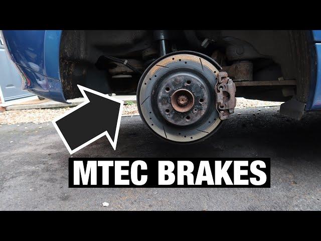 Installing MTEC Brakes On My BMW