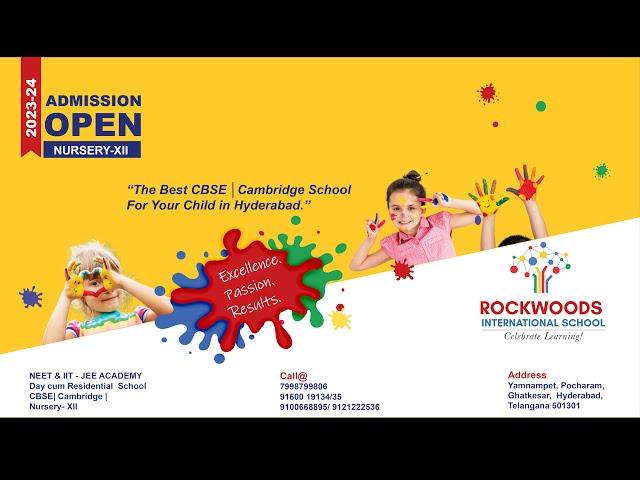 Rockwoods International School -  BEST CBSE School in Ghatkesar , Hyderabad  Admissions Open 2023-24