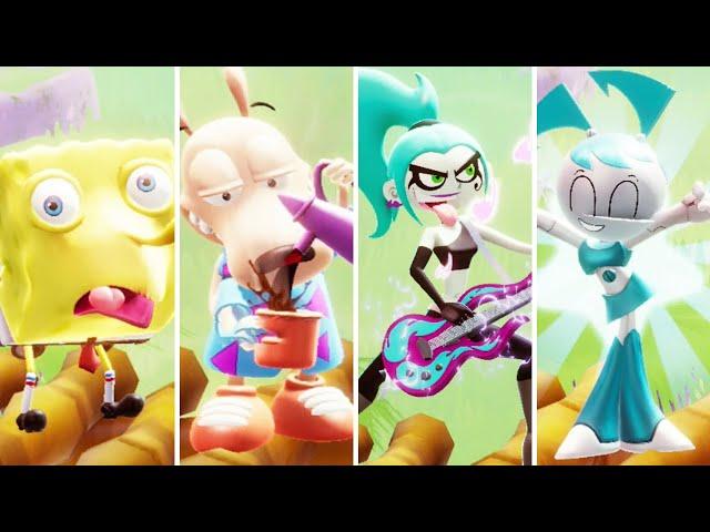 Nickelodeon All-Star Brawl 2 - All Characters Taunt Animations (PS5) 4K 60FPS