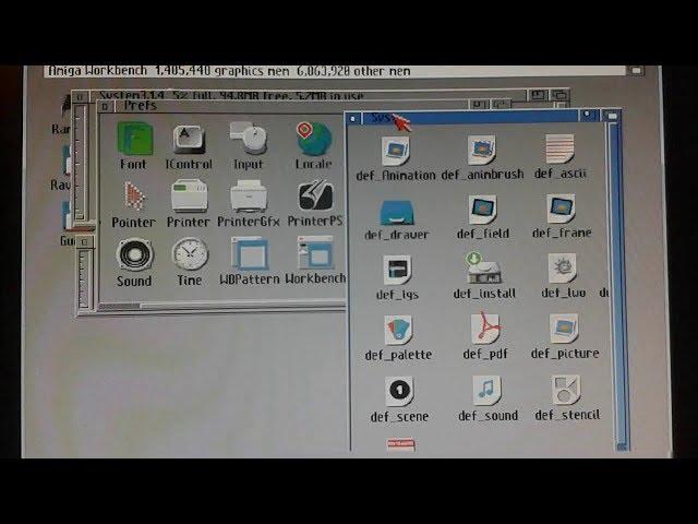 AmigaOS 3.1.4 DefIcons: Adding proper support, fixing issues and customizing Drawer & Disk deficons