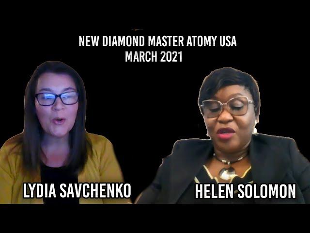 Lydia Savchenko and Helen Solomon New Diamond Master Atomy USA March 2021