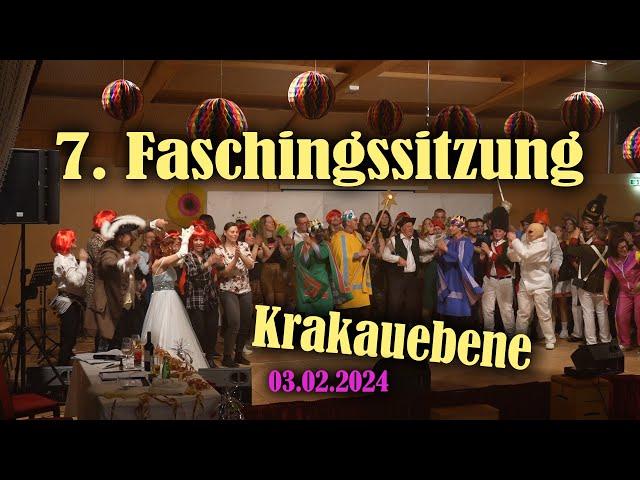 7. Faschingssitzung in Krakauebene