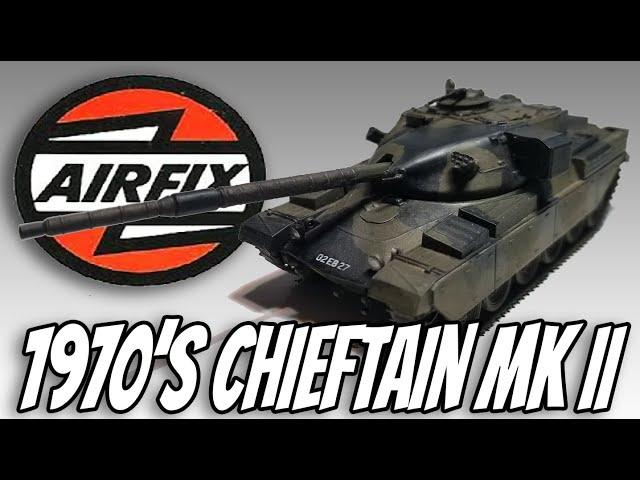 Vintage Airfix 1/76 Chieftan tank Full Build and Review