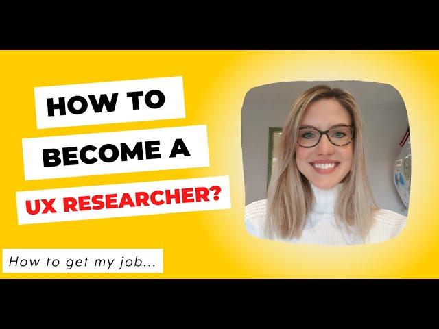 Ever wondered how you can become a UX Researcher? - Career / job advice & UX Design courses