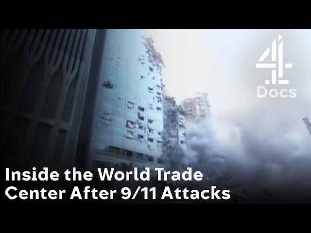 Chilling Footage Inside the World Trade Center Right After 9/11 Attacks | Channel 4