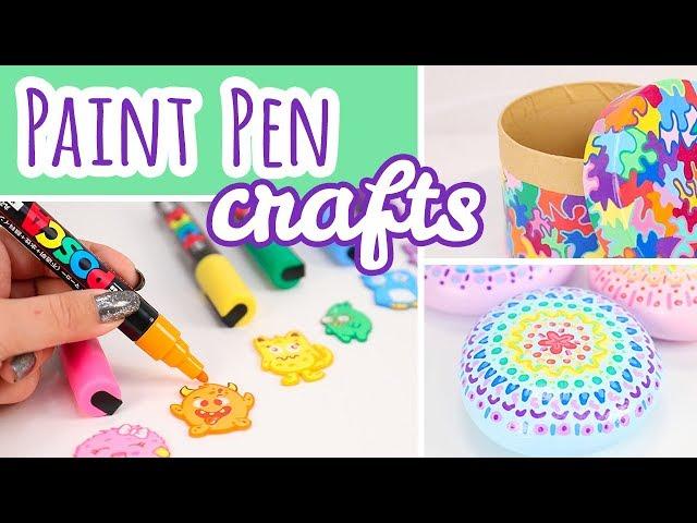 3 Posca Paint Pen Projects | Easy Paint Marker Crafts