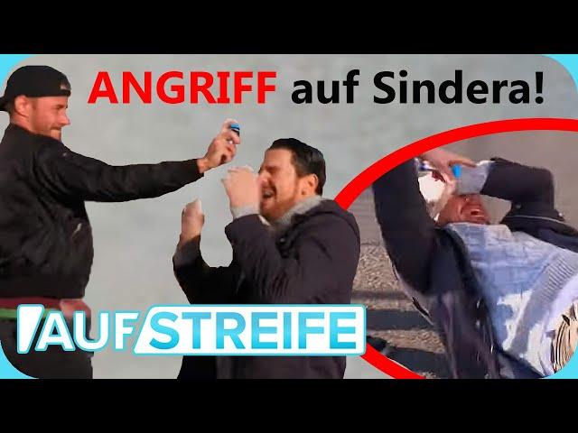 Polizist in LEBENSGEFAHR! 🩸 Stephan Sindera wird beinahe ERSTOCHEN! | Auf Streife | SAT.1