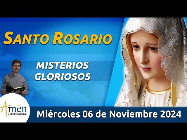 Santo Rosario de Hoy Miércoles 06 Noviembre de 2024 l Amen Comunicaciones l Católica l María