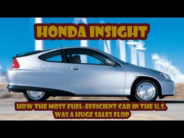 Here’s how the Honda Insight beat out the Prius as the first production hybrid