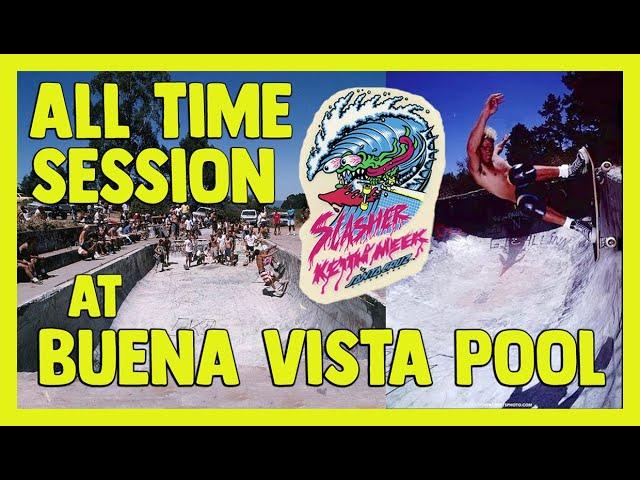 REAL SKATE STORIES 1988  KEITH "SLASHER" MEEK SKATING BUENA VISTA POOL AND FOURTH OF JULY SESH