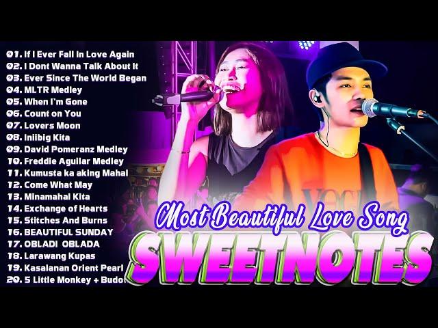 SWEETNOTES Cover Beautiful Love SongsSweetnotes Nonstop Collection 2024SWEETNOTES BAND