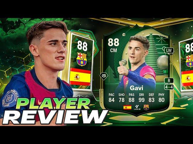 88 WINTER WILDCARD GAVI SBC PLAYER REVIEW - EA FC 25 ULTIMATE TEAM