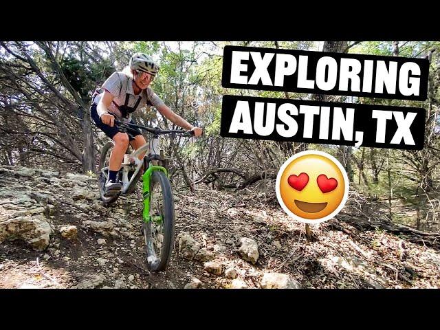 Austin Texas Has MTB Trails? (Barton Creek Green Belt Trail)