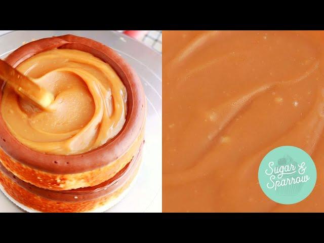 Thick Caramel Filling for Cakes & Cupcakes