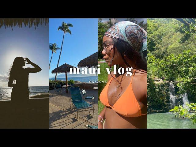 Travel Vlog: Let’s go to Maui! Pool day + Road to Hana + Self Care