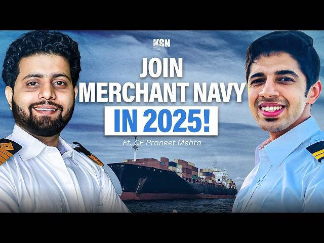 Want to Join Merchant Navy in 2025? Best Courses & Placements REVEALED! ft C/E Praneet Mehta