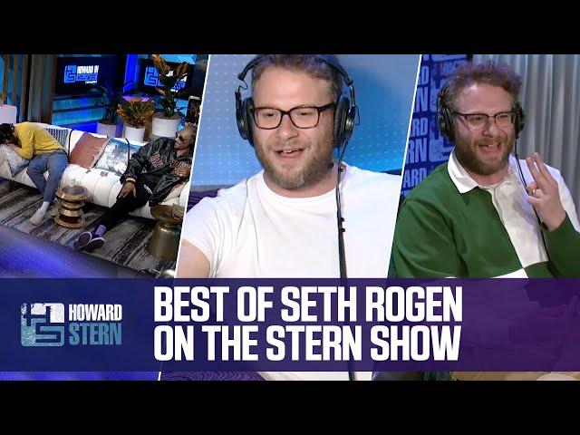 Seth Rogen’s Best Moments on the Stern Show