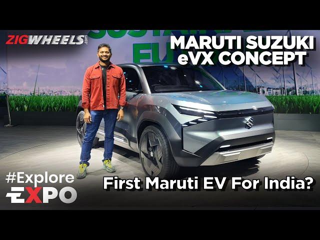 Maruti’s First EV Concept SUV For India Revealed