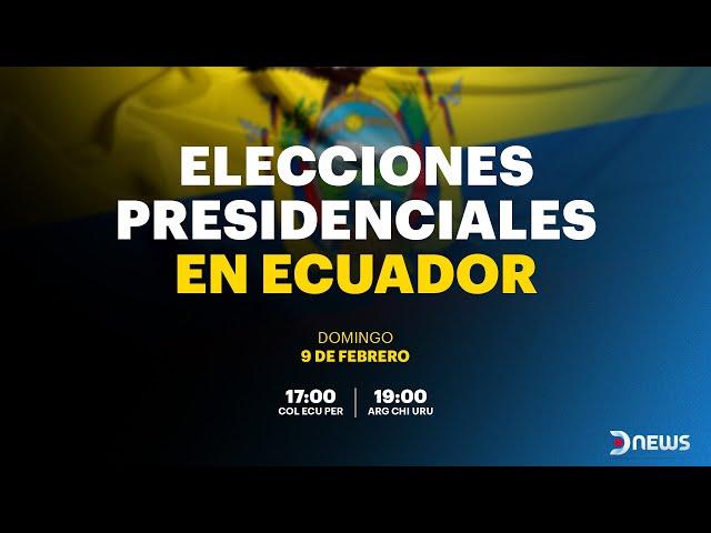  EN VIVO | RESULTADOS ELECCIONES PRESIDENCIALES EN ECUADOR 