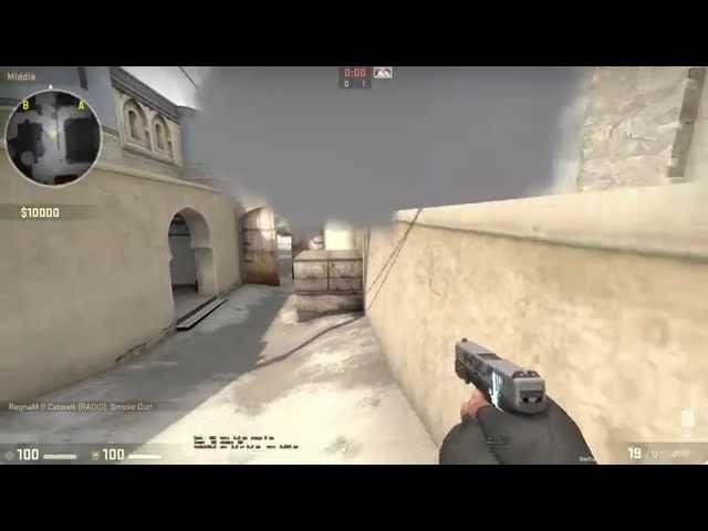 CS:GO 1.32.7.0 - Smoke bug