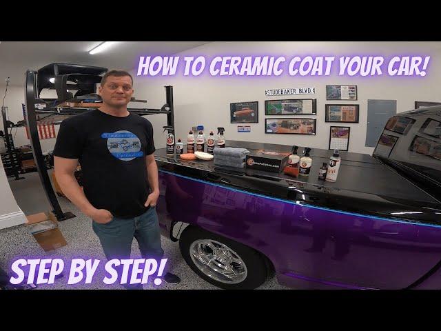 How to Ceramic Coat Your Car - DIY Step by Step